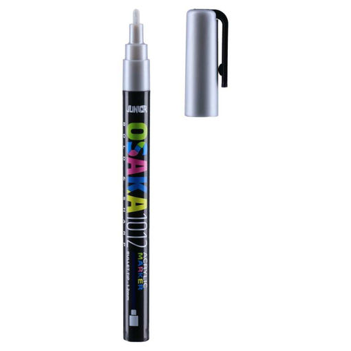 Picture of JUNIOR ACRYLIC MARKER 1.2MM SILVER